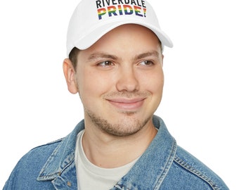 Riverdale LGBTQ+ Pride Hat, Gay Pride Hat, Lesbian Pride Hat, Riverdale Bronx Hat, Bisexual Pride Hat, Pride Flag Hat, Rainbow Hat