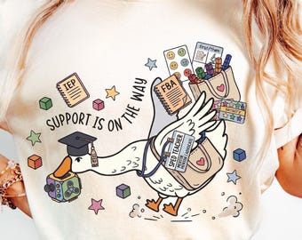 Comfort Colors Silly Goose Special Education Teacher Shirt, Funny Future Special Ed. Teacher Gift, New SPED Teacher Shirt, Special Ed Team