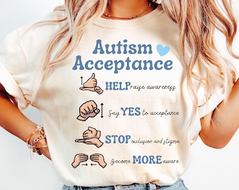 Autism Aware T-shirt, Autism Acceptance Shirt, SPED Teacher Shirt Gift, Autism Support Shirt, Autism Month Shirt, Autism Awareness Shirt