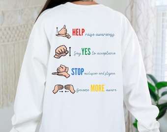 Autism Mom Sweatshirt, Autism Acceptance, Autism Awareness Gift, Autism Sweater, Special Education, Autism Teacher, Special Needs Educator