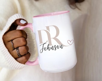 Custom New Doctor Name Mug, Personalized PHD Graduation Gift, Future Doctor Gift, Doctorate Mug, Doctor Coffee Cup, Medical Student Mug Gift