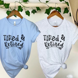 Retired Teacher Shirt, Cute Retire Shirts, Funny Tee Shirt, Retirement Gift for Women, End of School Year, Teacher Appreciation Gift
