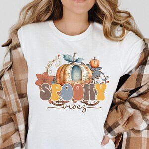 Spooky Teacher Halloween Tee Shirt School Teachers Gift Fall Teacher Tee Assistant Teacher, Special Education Sweatshirts for Halloween