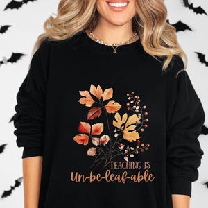 Niedliche Lehrer Sweatshirts, Geschenke für Lehrer, neuer Lehrer Geschenk, Team Lehrer Sweatshirt, zurück zu Schulspaß Herbst-Lehrer-Pullover