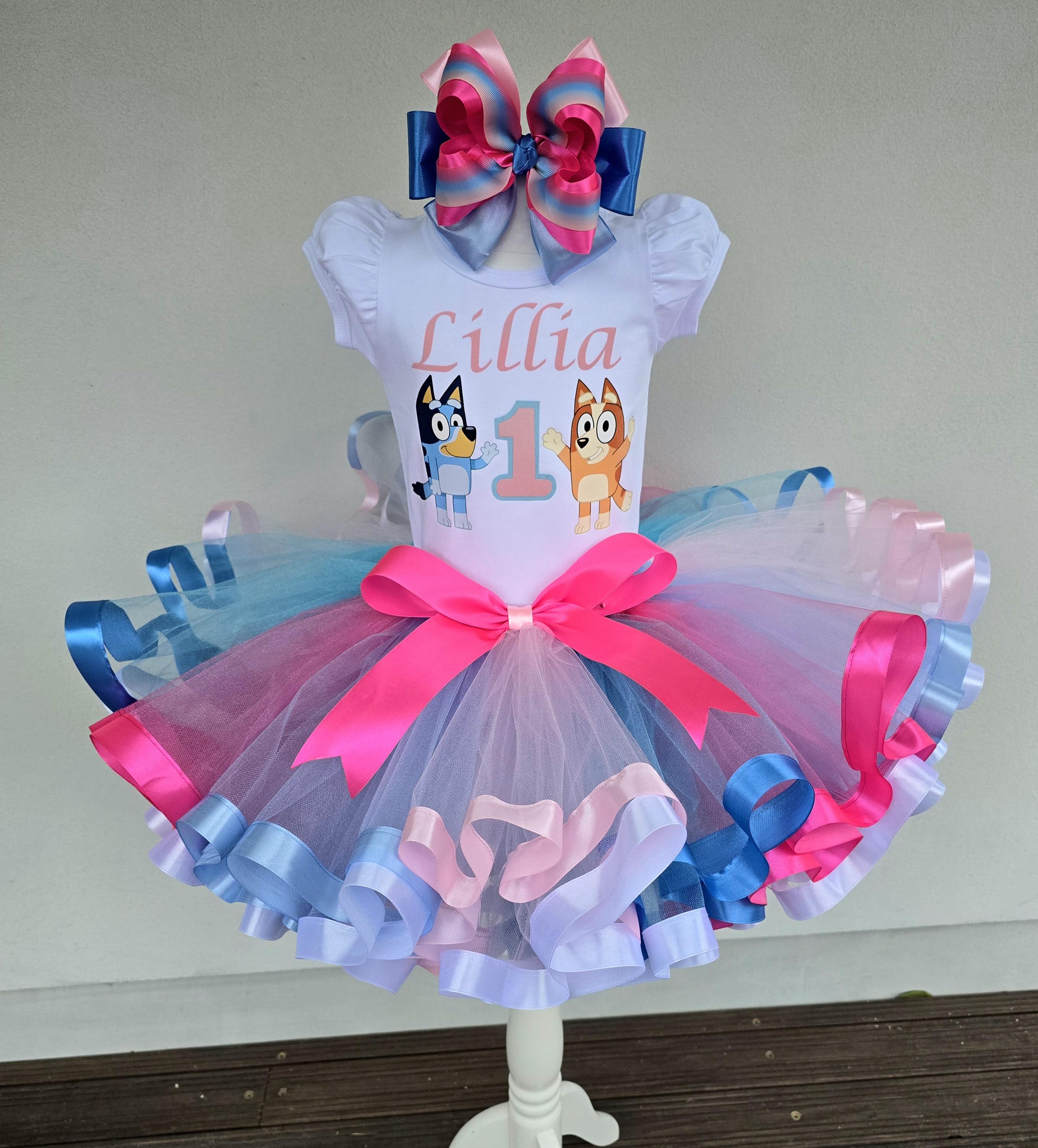 My Sweet Tutus Blue Dog Set