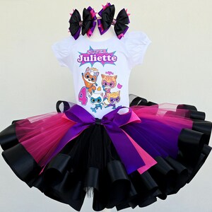 Super Kitties Birthday tutu outfit