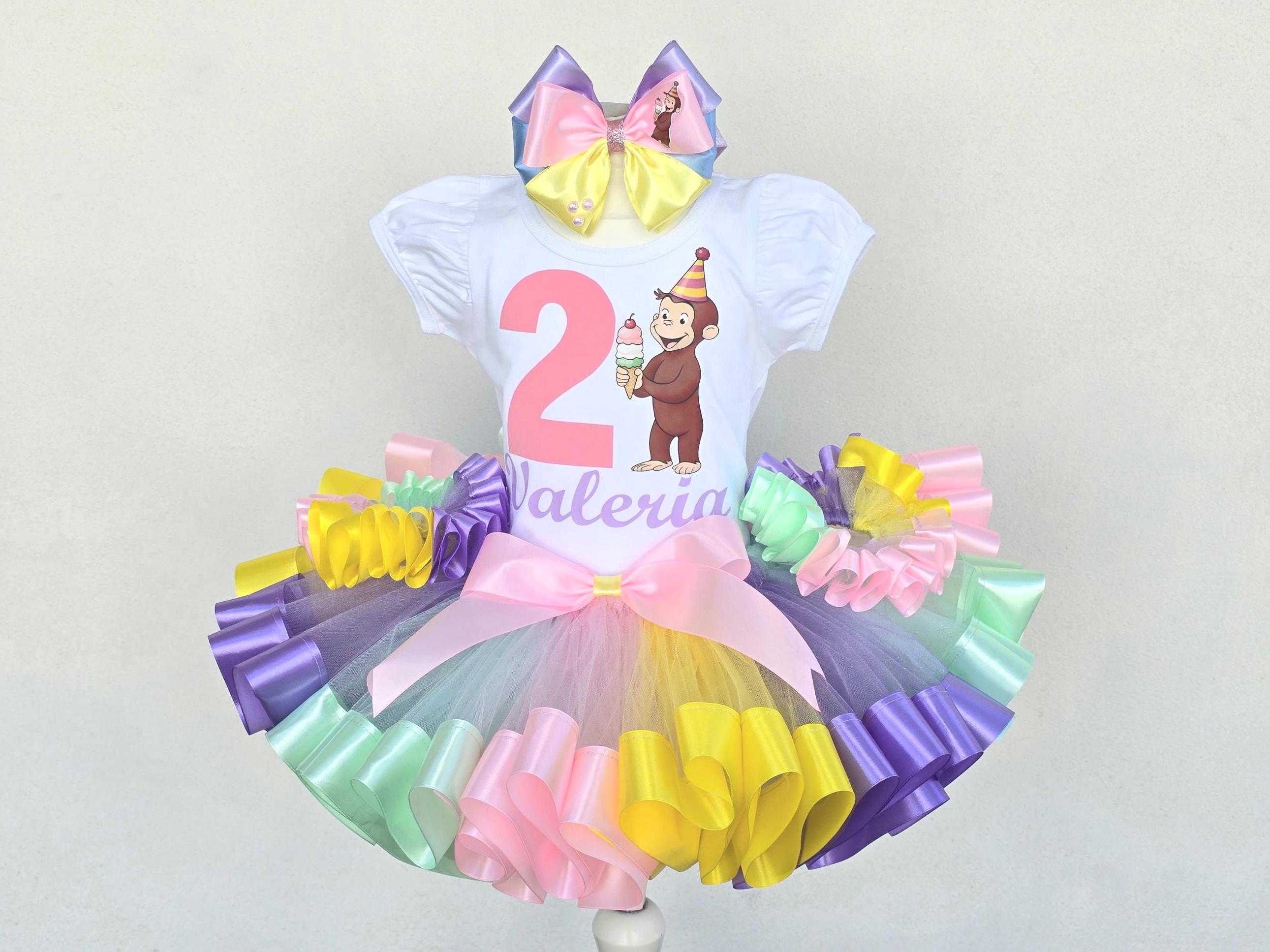 monkey birthday dress Monkey Costume Dress main image 1
