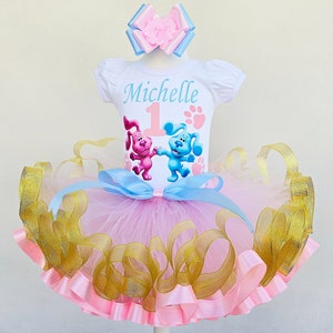 blue's clues dress Blue's Clues & You! Little Girls Costume Dress and Headband 6-6X