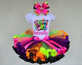 80er Jahre Disco Stulpen - Neon Tutu Kostüm Zubehör, Party Outfit Set, One Size Für Tanz & Fasching