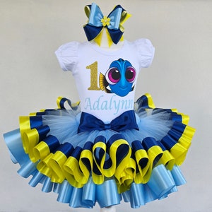 finding nemo birthday dress Finding Nemo Dress, Nemo Birthday Dress, Finding Dory Birthday Dress, Dory Dress