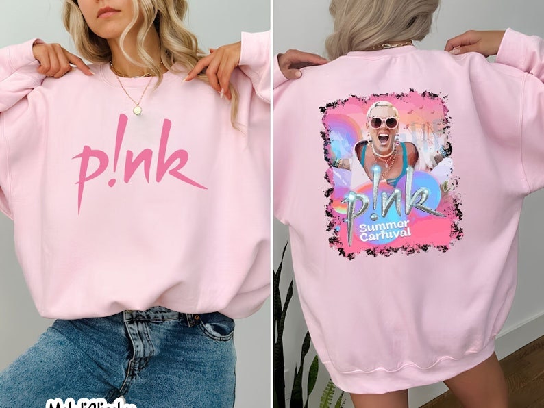 P!nk Pink Singer Summer Carnival 2024 Tour Shirt, Pink Fan Lovers Shirt