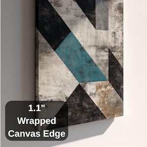 Abstract Lovers Embrace Canvas, Modern Cubism Wall Art, Colorful Faces Painting, Romantic Home Decoration, Contemporary Canvas Art image 9