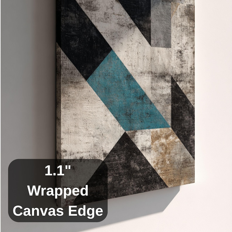 Abstract Lovers Embrace Canvas, Modern Cubism Wall Art, Colorful Faces Painting, Romantic Home Decoration, Contemporary Canvas Art image 9