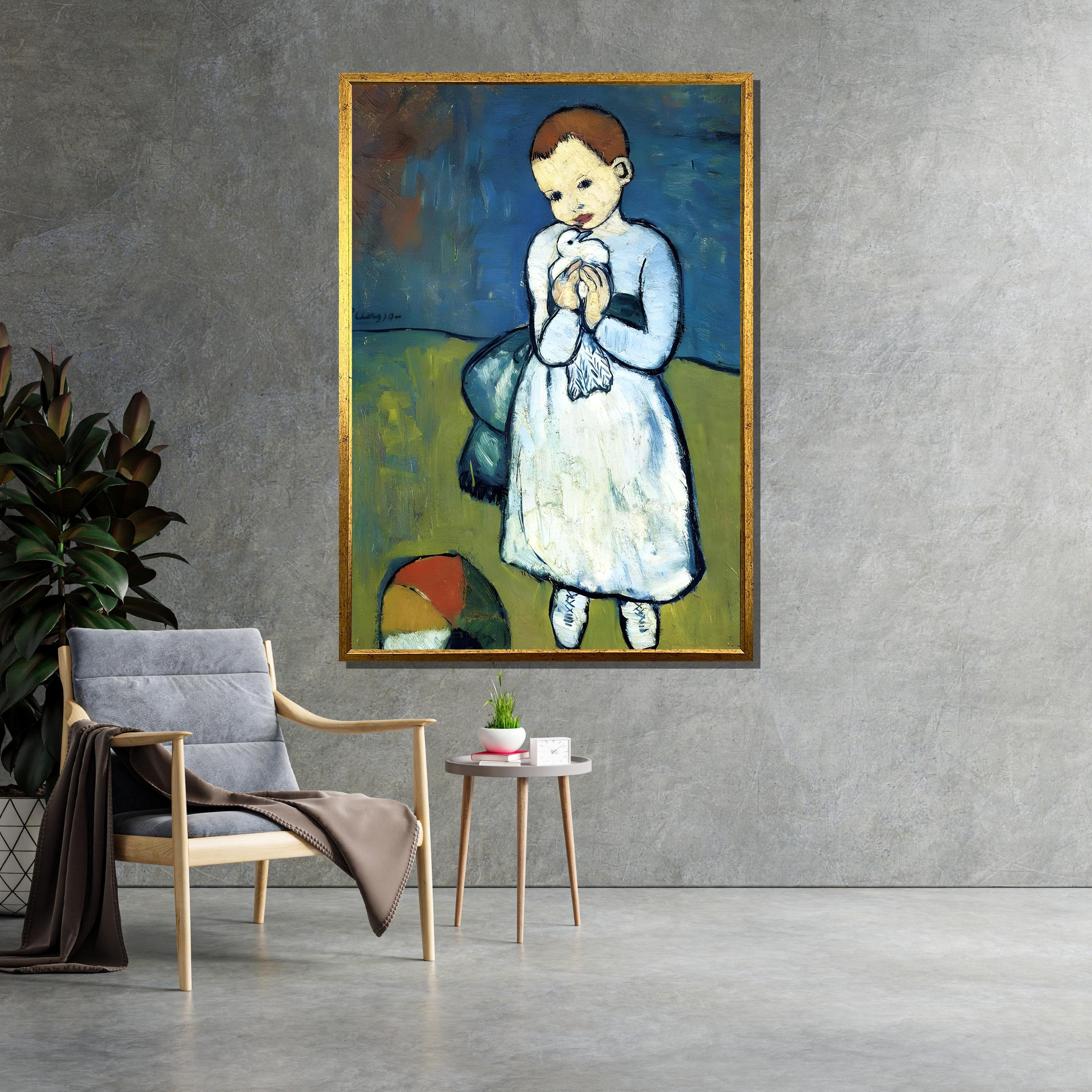 Picasso child dove - Etsy 日本