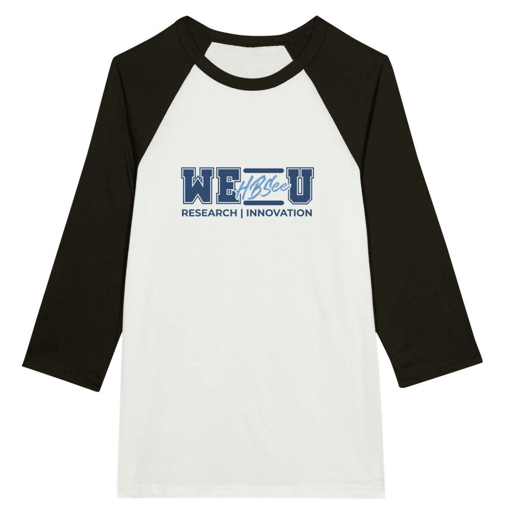 Unisex 3/4 sleeve Raglan T-shirt