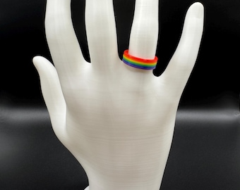 Rainbow Pride Ring - Buy 1, Get 1 Free!