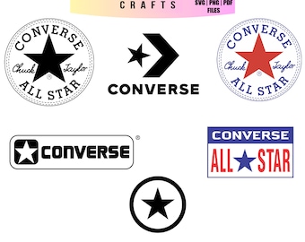 Converse Chucks and Pearls Logo, Svg Png Sticker Print Pdf, Tshirt