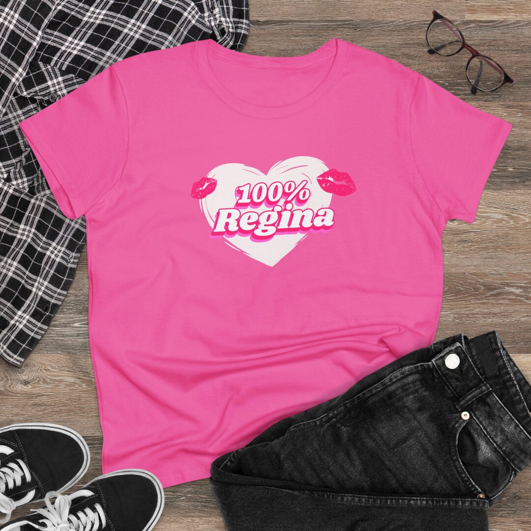 100 Regina, Mean Girls Shirt, We Wear Pink, Girl Shirt, Funny Shirt