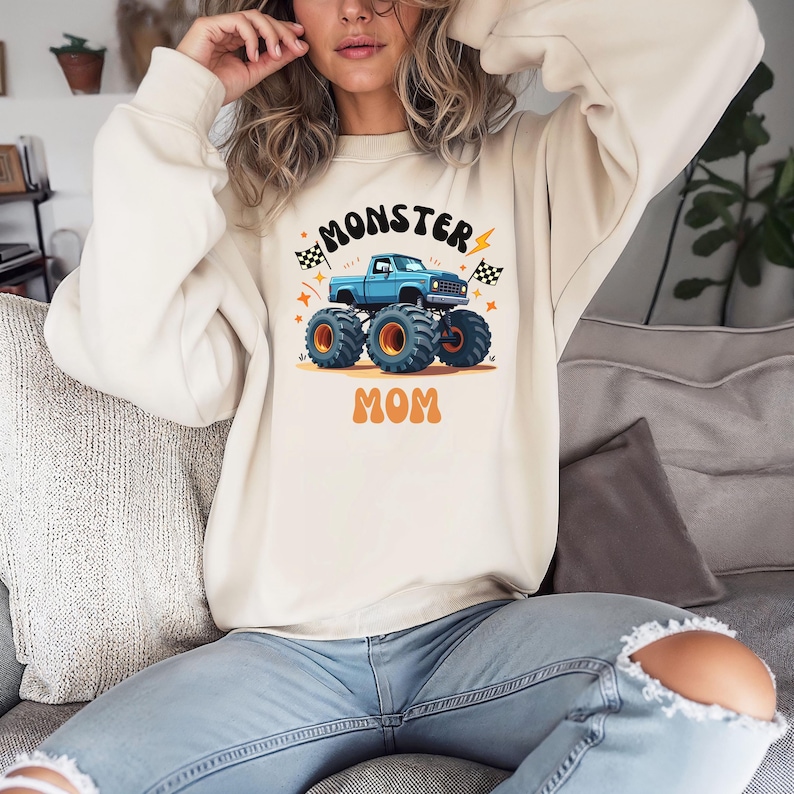 Monster Mom Monster Truck shirt.