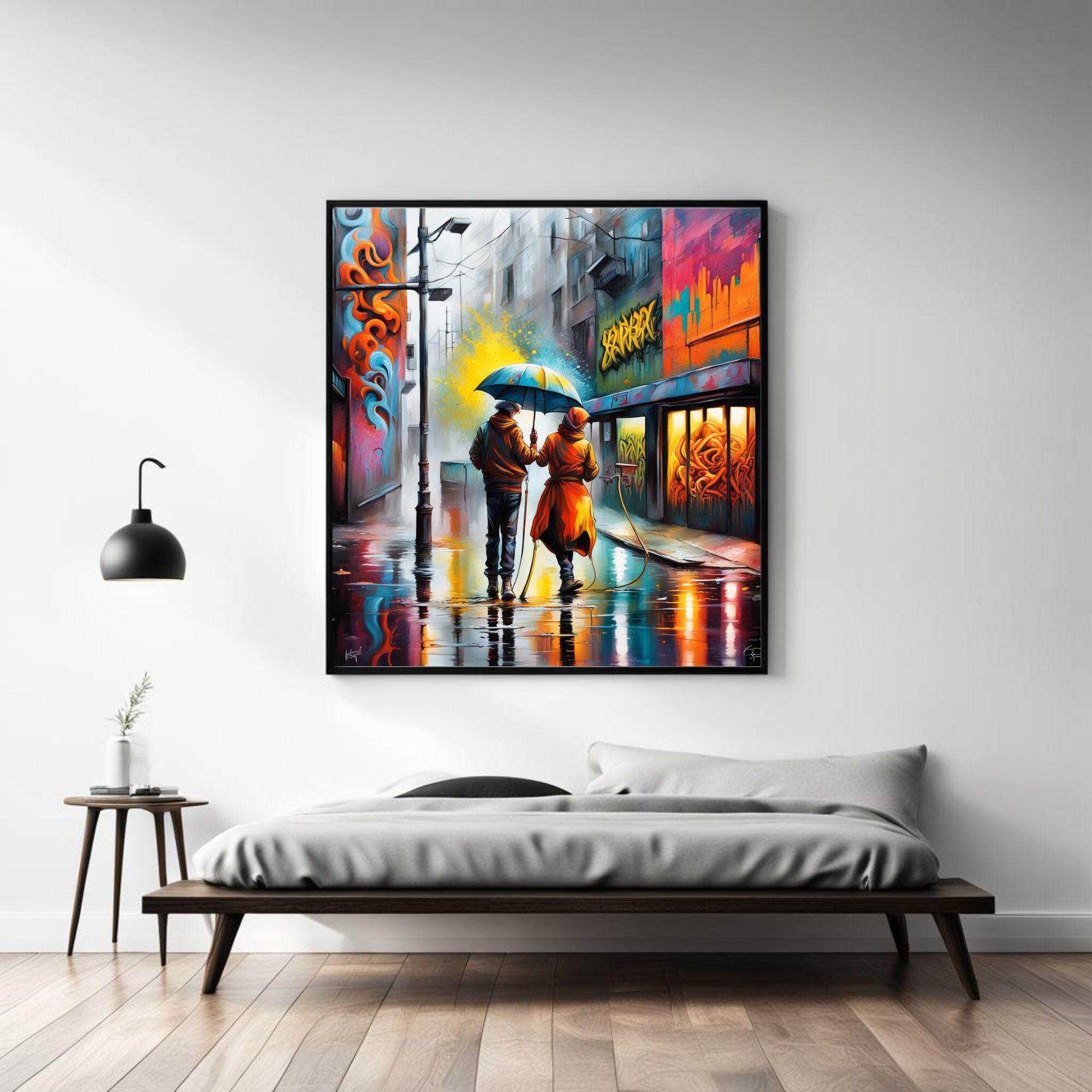 Colorful, Street Art, Graffiti, Printable Wall Art, Digital Print, Home and Office Decor, Pop