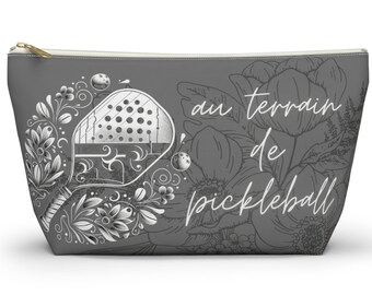 Customized! Pickleball gift, Personalized Pickleball Make Up Bag, Custom Pickleball Toiletry Bag, Pickleball Gift Ideas, Pickleball for her