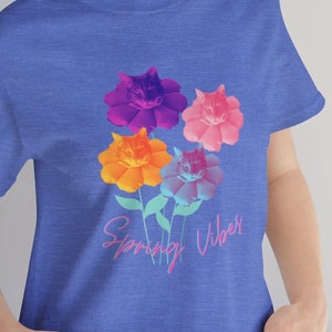 Customization offered! Cat or dog as a flower, custom tee for wife, girlfriend, bestie, unique tee for her, cat dog mom, cat dog lover