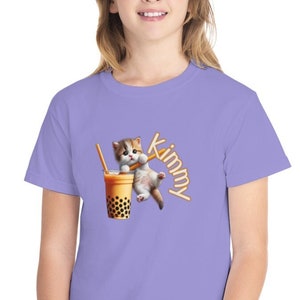 boba lover kitten shirt
