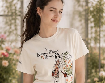 Custom sleeve text, Just One More Shirt, Plant Lady shirt, Crazy Plant Lady Tee, Gardening Sweater, Plant Mom, Plant Lover Gift, Green house