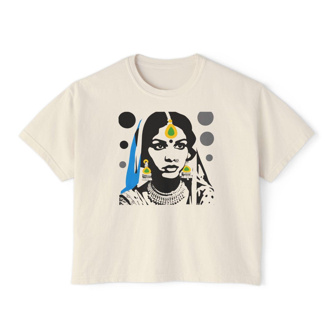Customize - Desi Indian South Asian Gifts Cropped Crop Tshirt T-shirt ...