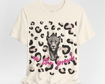 Gepersonaliseerd! Luipaardprint, Girls Trip of bruidsmeisje, bruidsmeisje, bruidsfeest, vrijgezellenfeest, custom T-shirt, voorstel bruidsmeisje