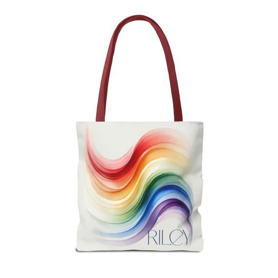 Custom Text Chic LGBTQ Pride Tote Bag, Gay Lesbian Tote Bag, Shoulder Tote  Bag, Canvas Bag, Aesthetic Bag, Casual Canvas Tote, Equal Rights