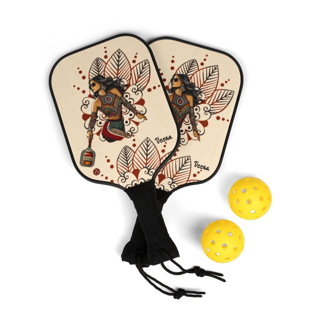 Custom Indian South Asian Gifts Gift Pickleball Kit Lover Pickle Achaar ...