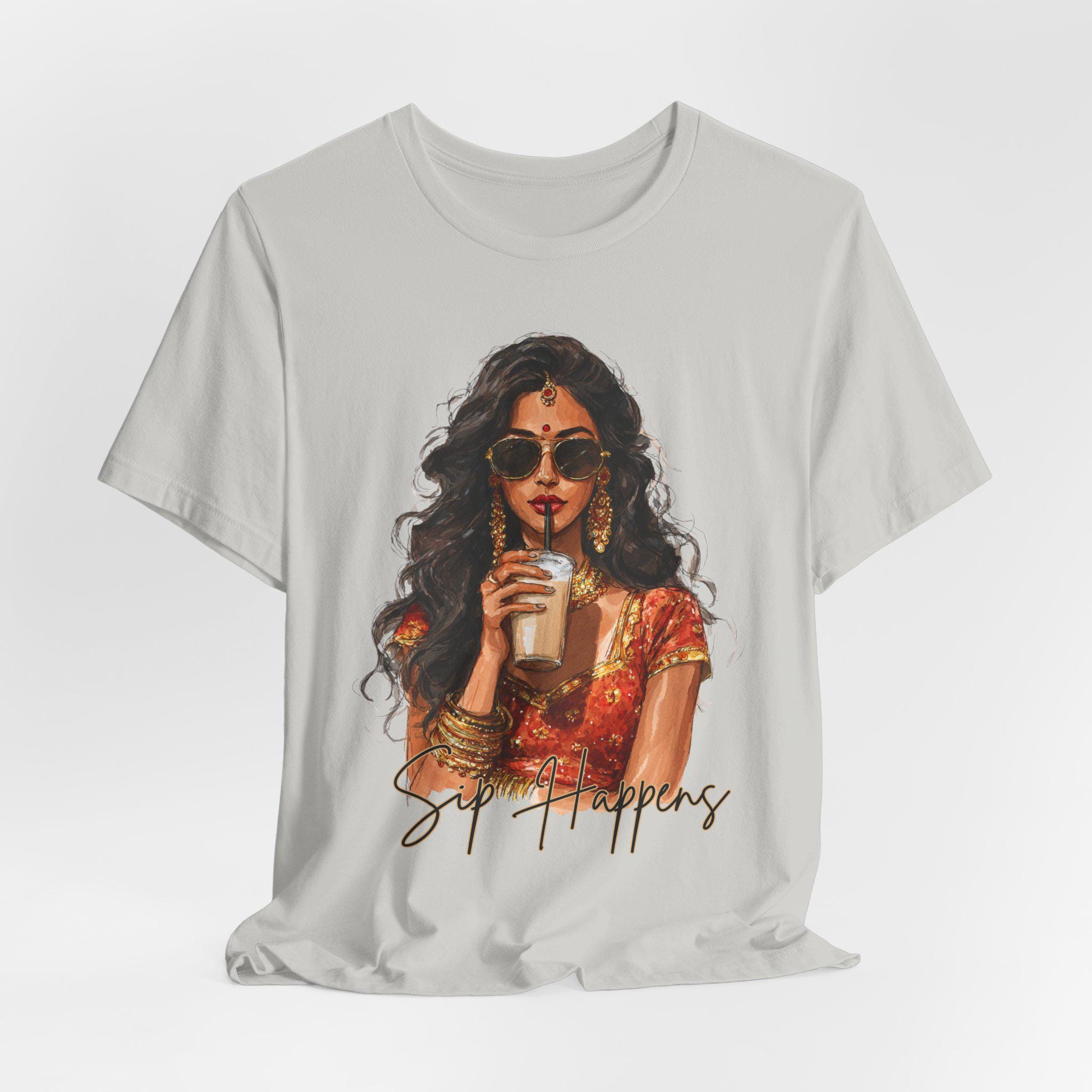 Custom Text Unisex Jersey Short Sleeve Tee. Desi South Asian