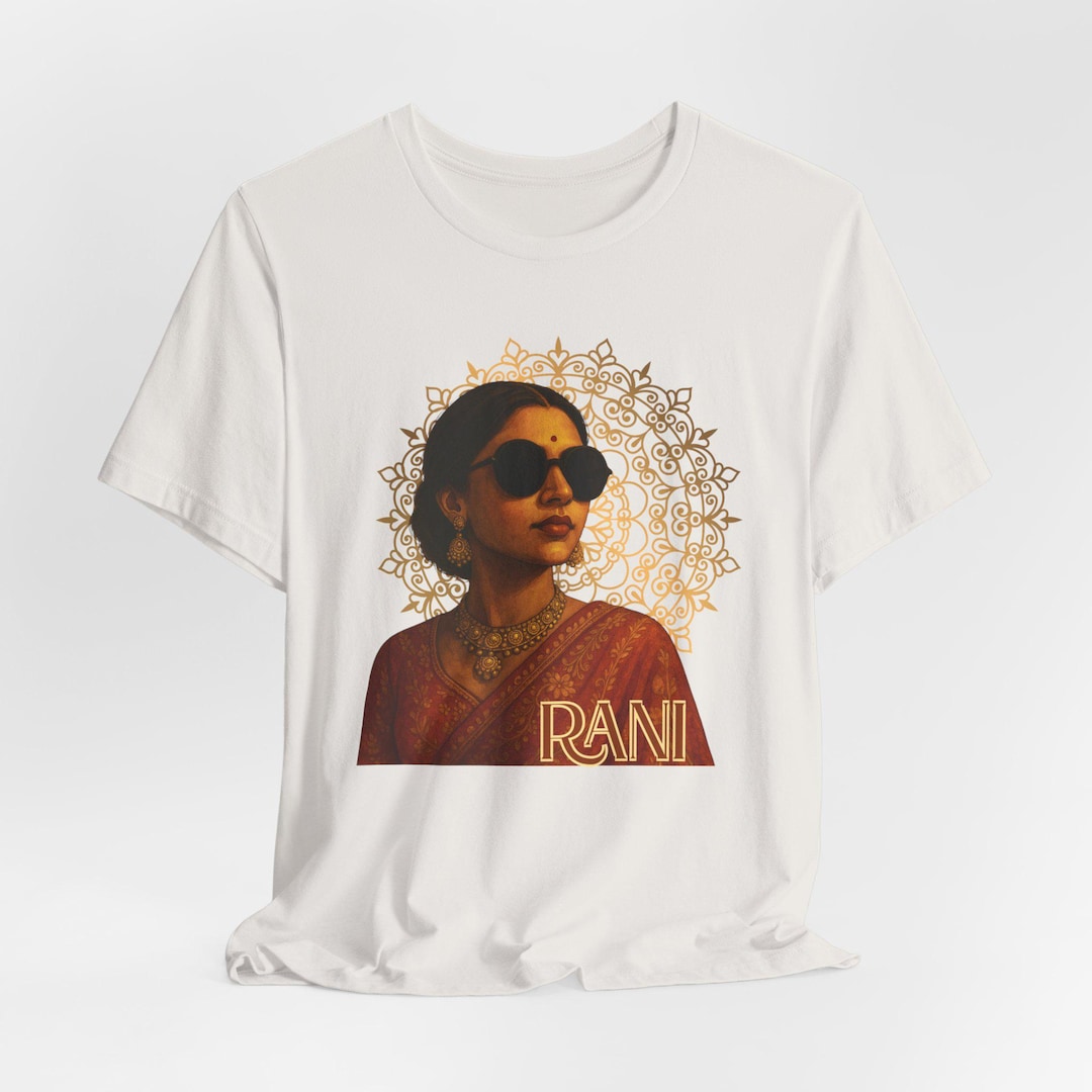 Custom Text Desi Short Sleeve Jersey Tee, Chic T-shirt, Shirts