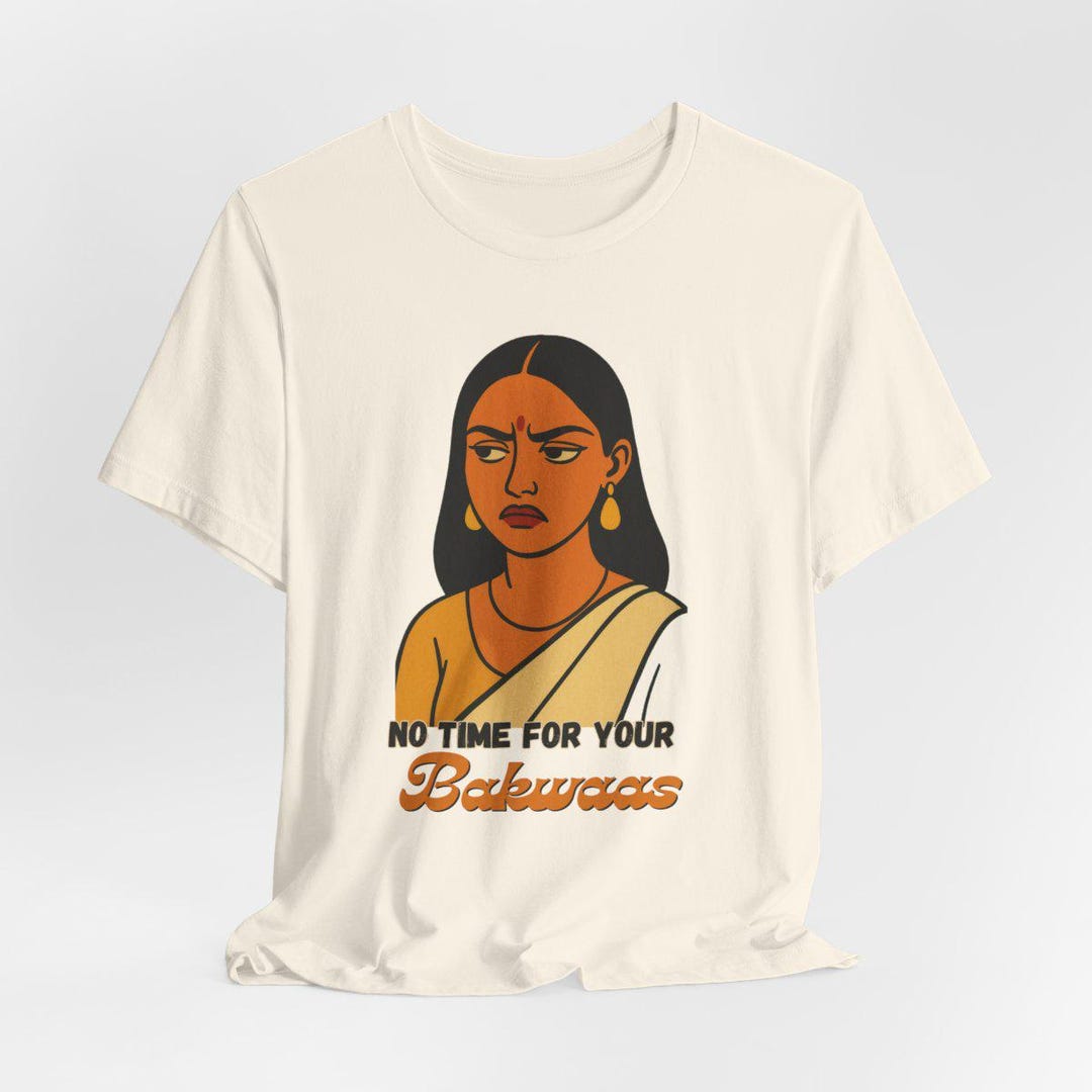Customize Jersey Bakwaas T-shirt Tees Desi South Asian Indian