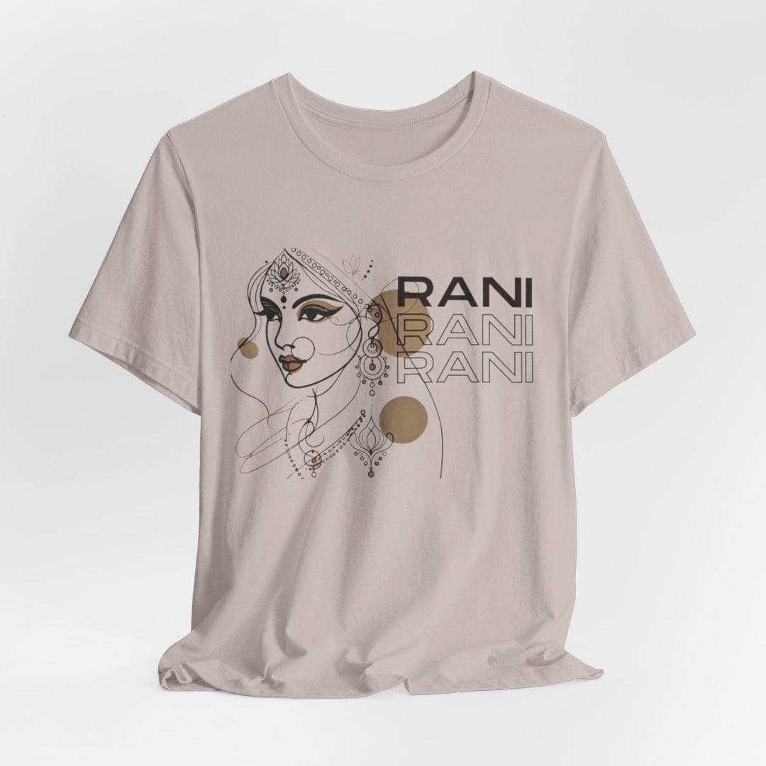 Customize Text Desi Indian South Asian Rani Kumari Queen Elegant Chic ...