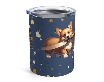 Personalized Funny FAFO Corgi Lover Stainless Steel Tumbler, Gag Gift
