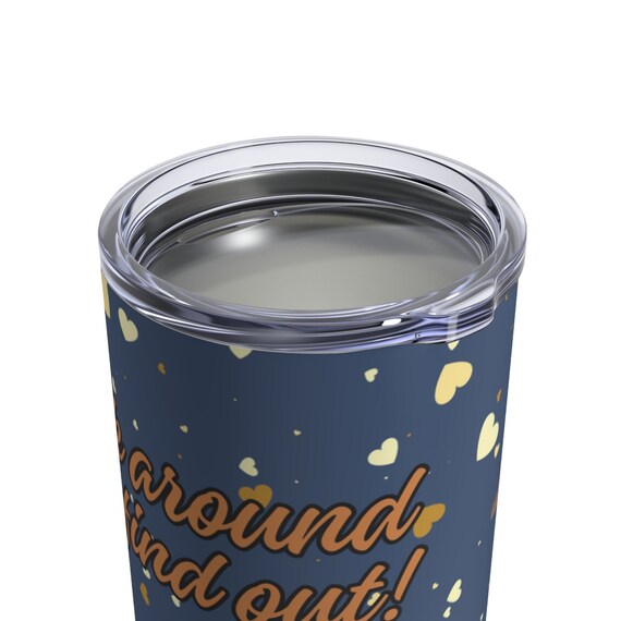 Personalized Funny FAFO Corgi Lover Stainless Steel Tumbler, Gag