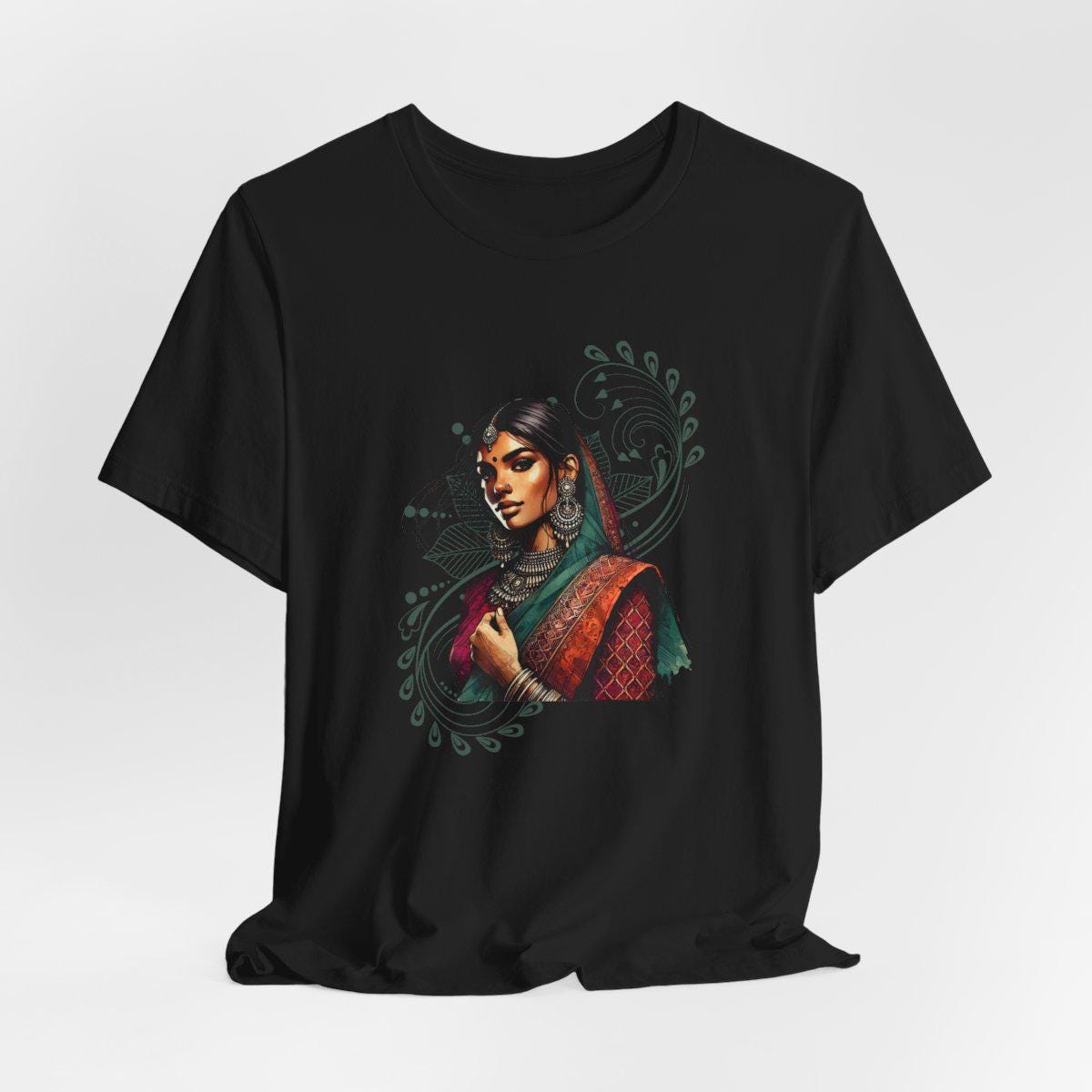 Custom Desi South Asian Indian Bollywood Inspired Short Sleeve 