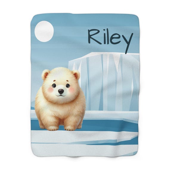Personalizar nombre Oso polar Osos animales Antártida Amante de la