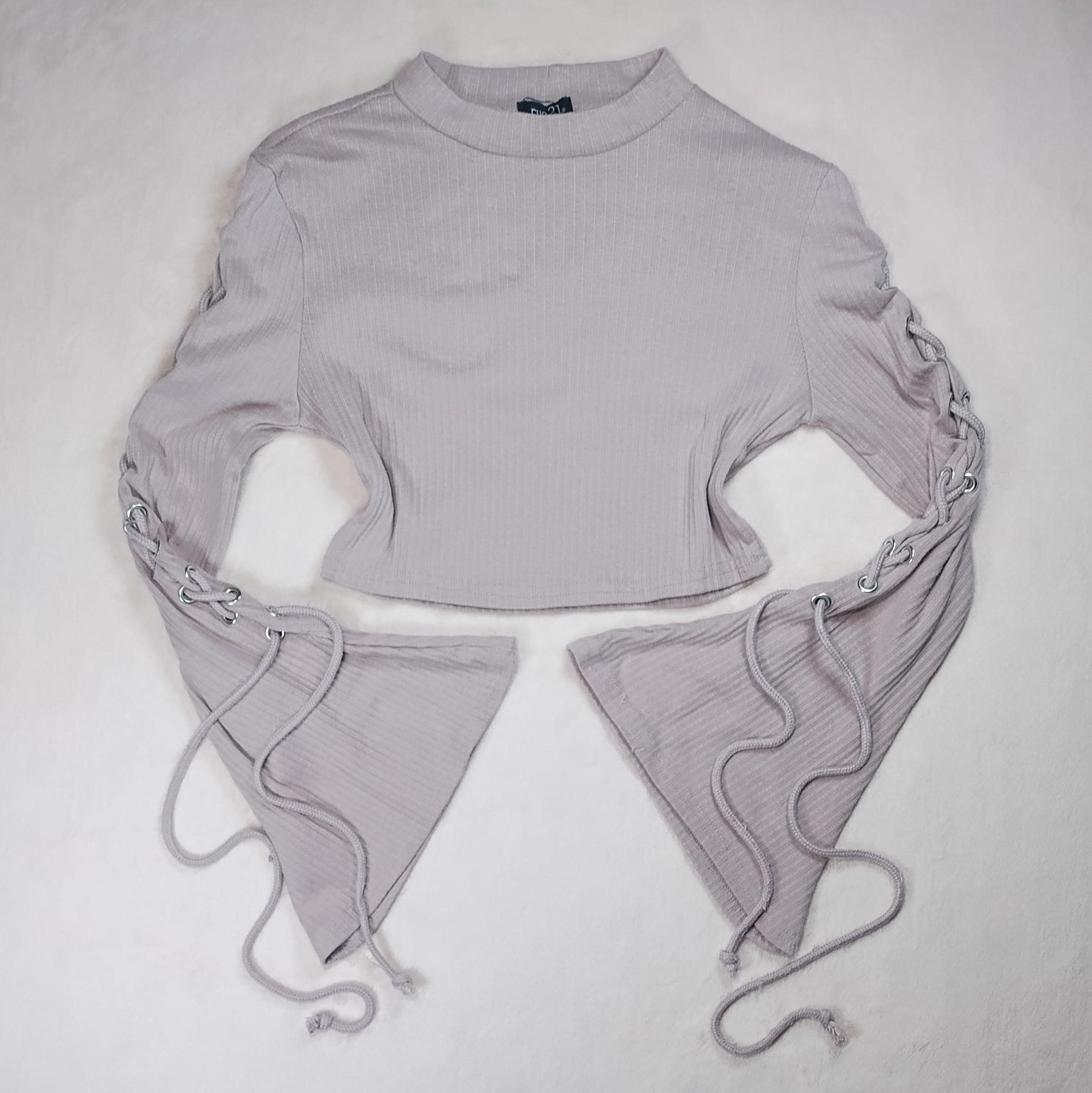 Y2k Flare Sleeve Top