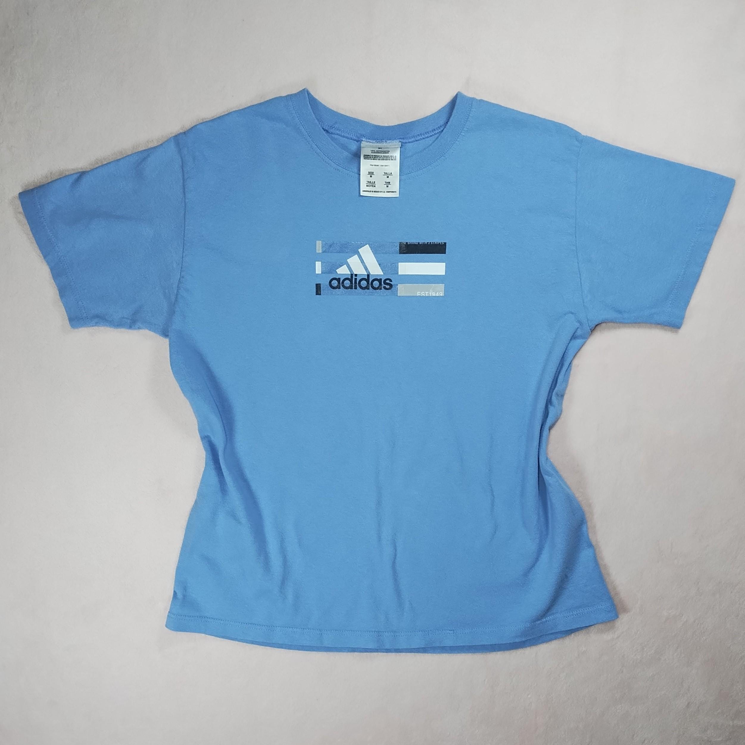 Vintage Y2k Adidas Tee Shirt - Etsy