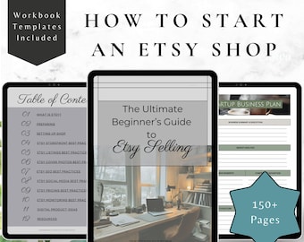 Etsy Success Seller' s Guide | Etsy Seller's Mastery Guide: Boost Your Shop, Maximize Sales | How To Sell On Etsy | Etsy Shop Guide