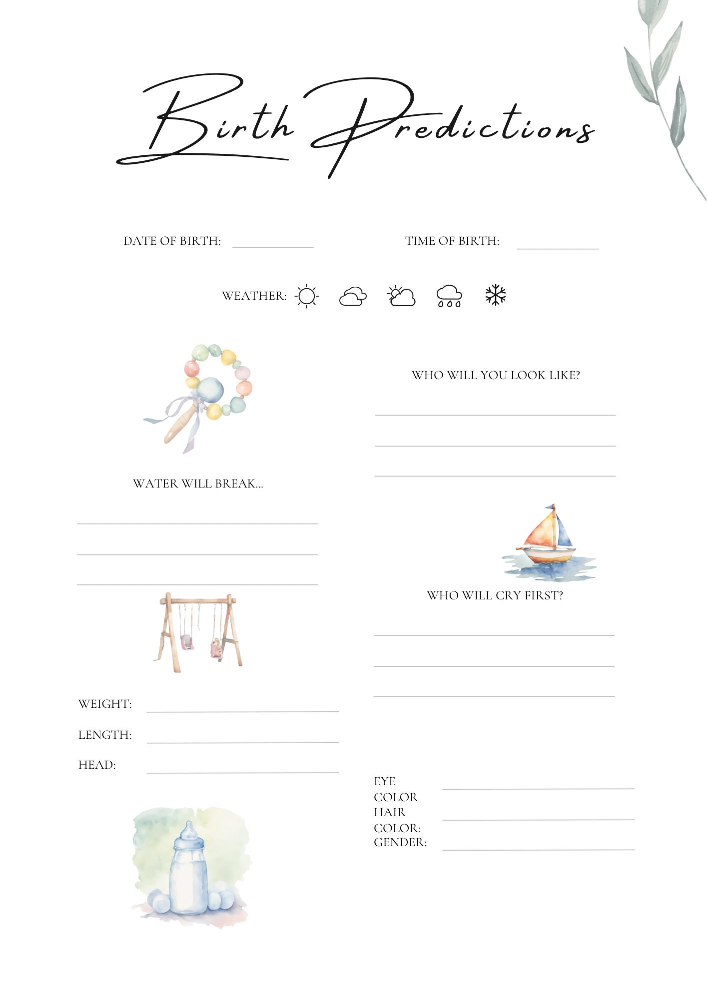 Pregnancy Planner Printable, Postpartum Journal, Pregnancy Journal ...