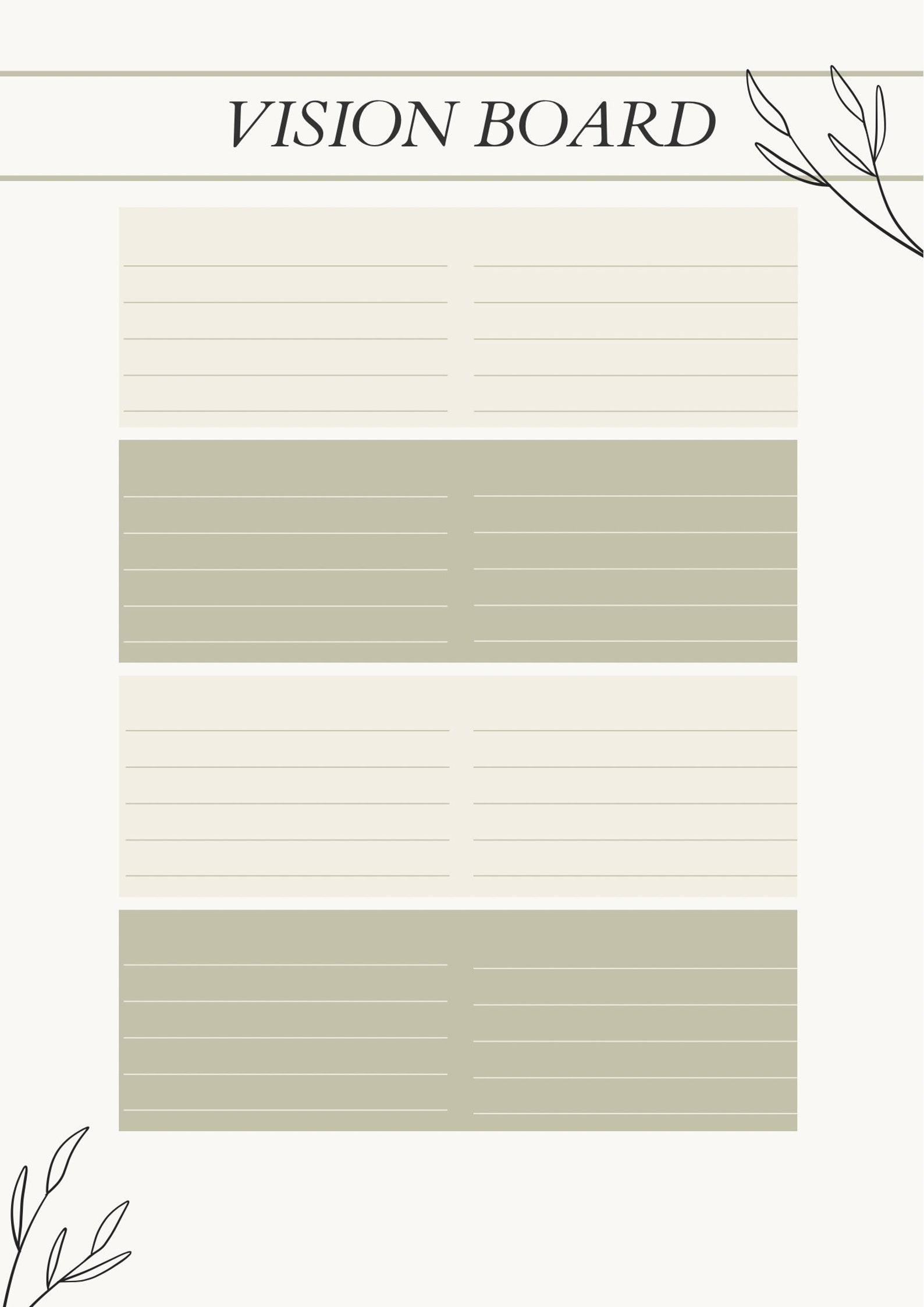 Printable Brain Dump Template Bundle, Planner Note Template Inserts ...