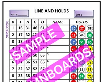 15 Line Board + Holds