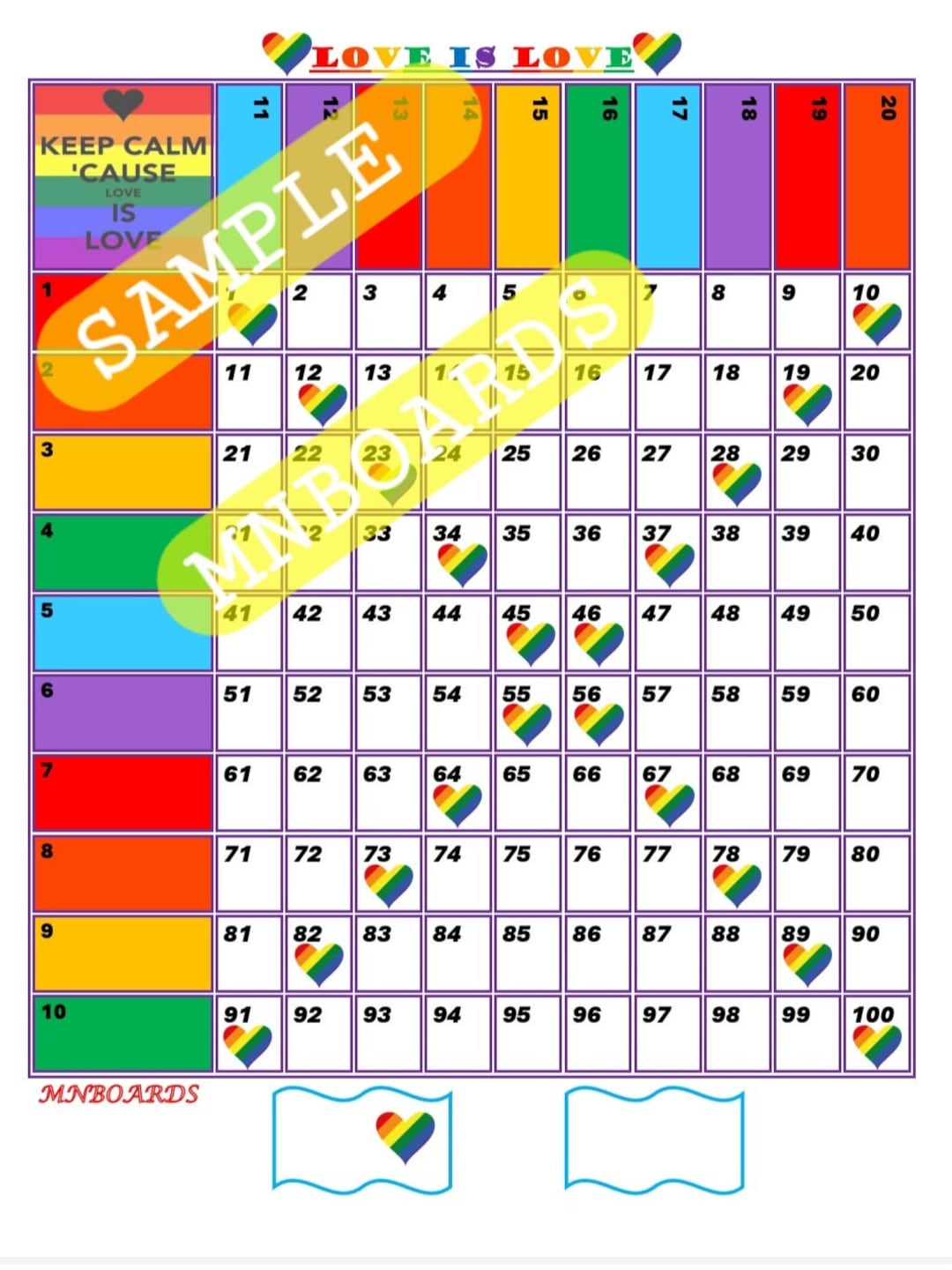 Love is Love Grid - Etsy