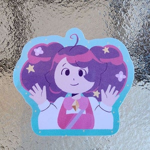 Donut Baker Bee Sticker (Bee and Puppycat Lazy in Space)