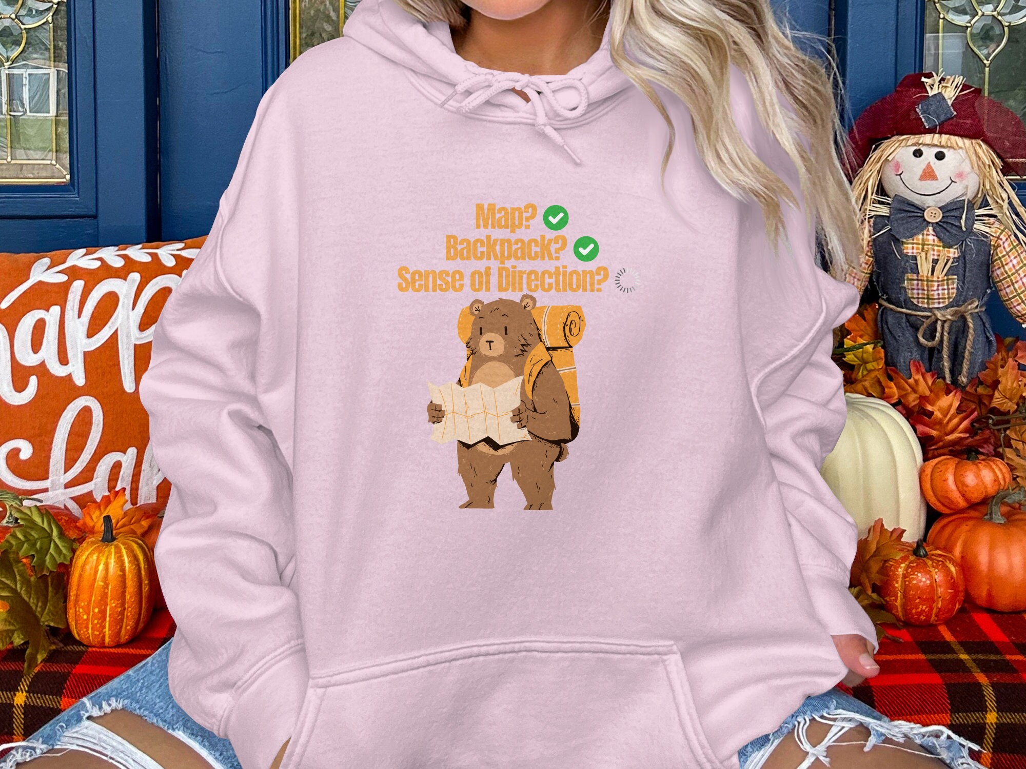 Funny Camping Hoodies, Check List for Camping Pull Over Hoodies, Funny Gift Ideas for Those