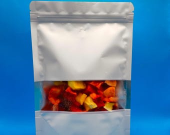 Bio-Paprika ohne Schale gefriergetrockneter Snack